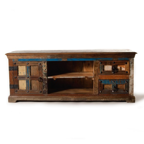 TV-Board 'Telford', multicolor, T 45 cm, B 152 cm, H 60 cm von fischer's lagerhaus