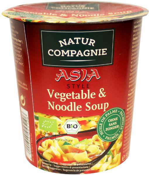 Natur Compagnie Cupnoodles vegetarisch 8 x 255ml
