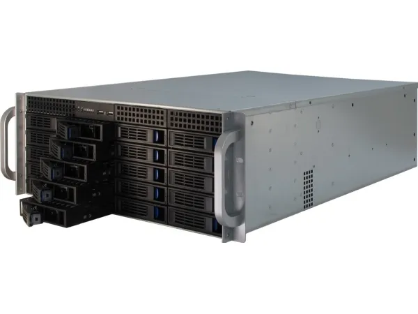 Inter-Tech IPC 4U-4420 - Rack-monterbar - 4U - SSI EEB - ingen strømforsyning (ATX) - USB