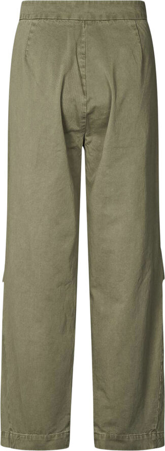 Rabens Saloner Canvas light pants - Alphas Burnt olive