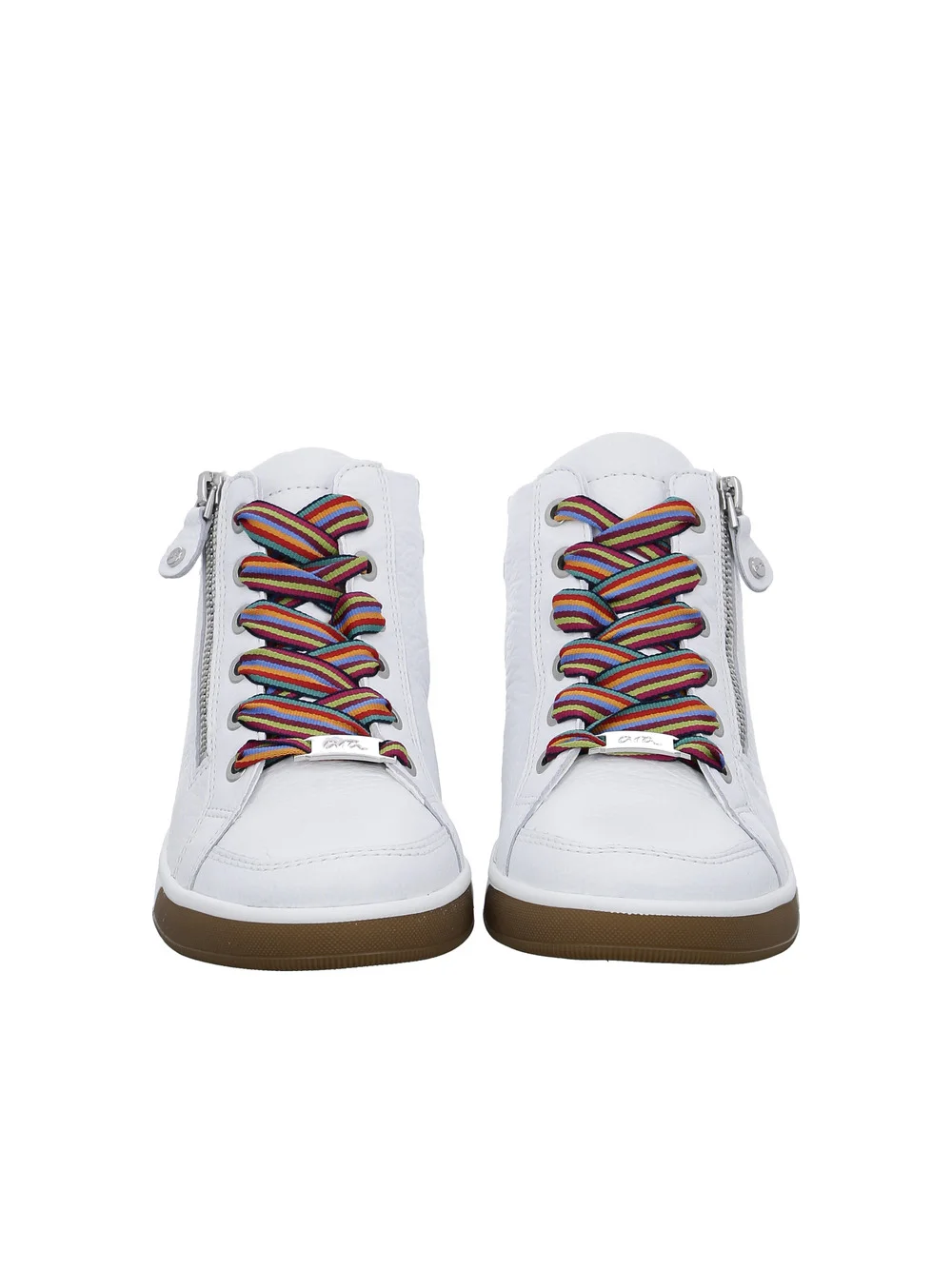 Hightop Sneaker Rom weiß