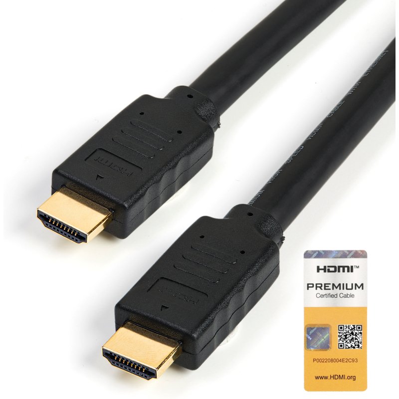 StarTech.com Câble HDMI grande vitesse haute qualité de 5 m avec Ethernet - 4K 60 Hz