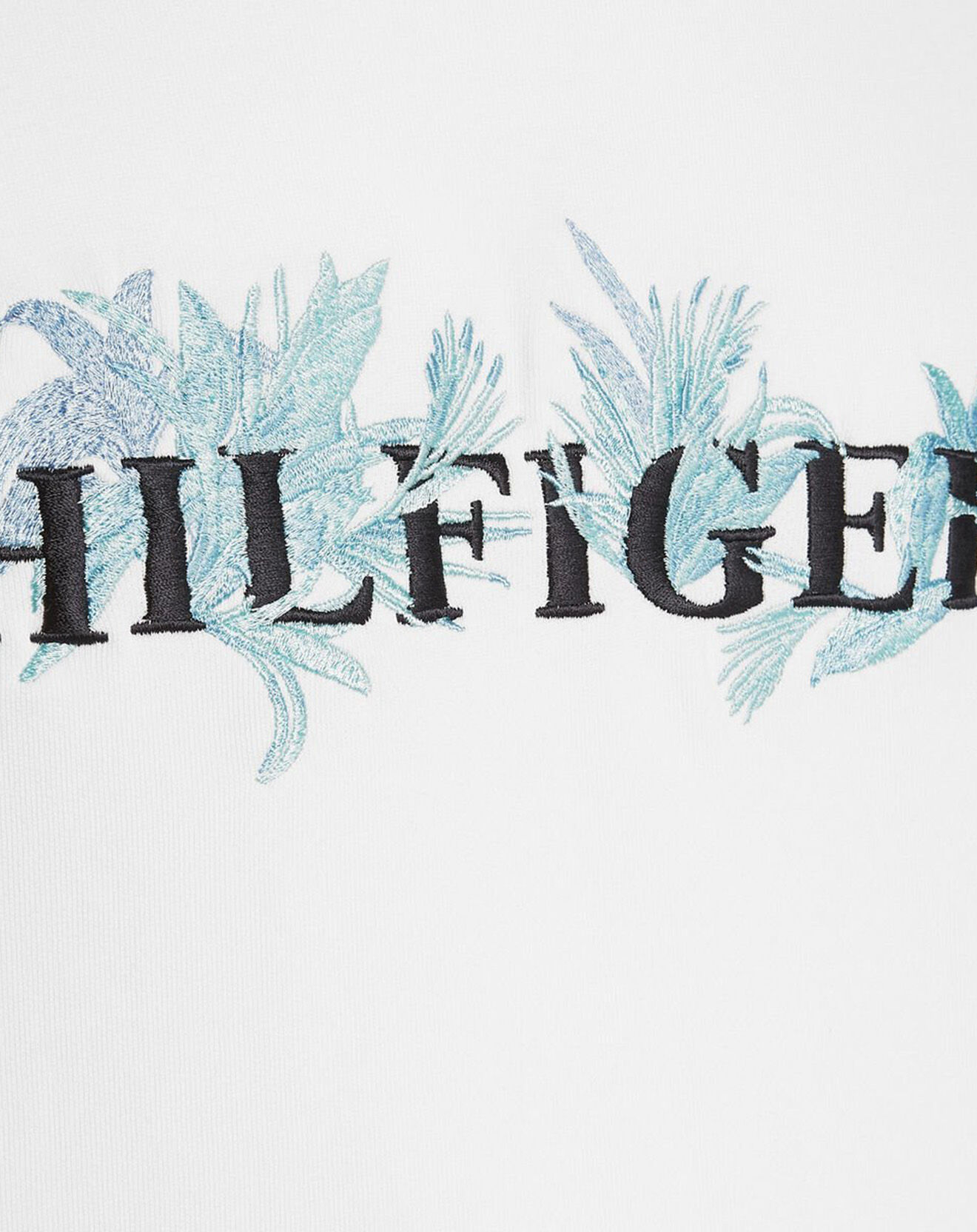 Tommy Hilfiger Sweat à capuche Palm Floral blanc