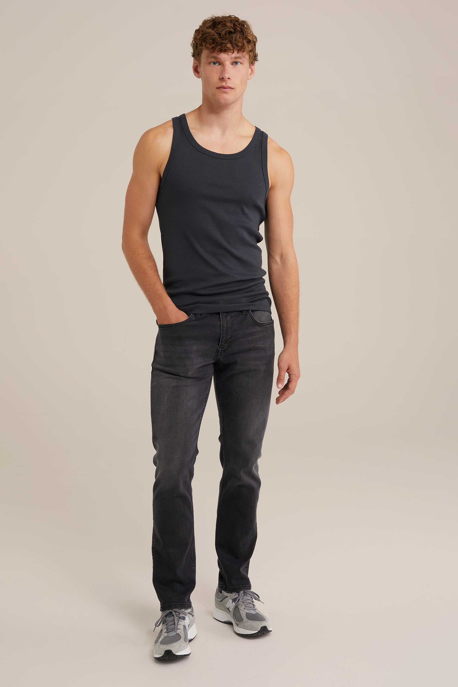 singlet WE Fashion Donkerblauw