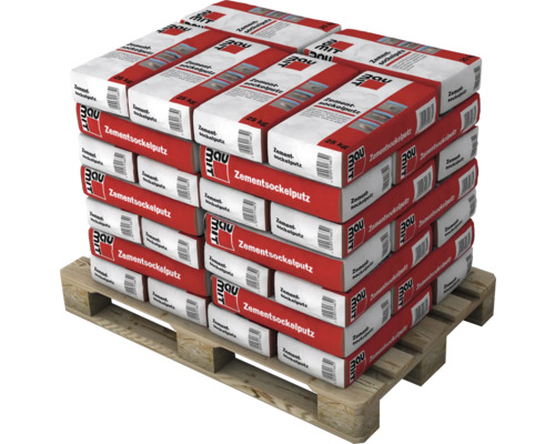 Baumit cement basispleister, basis- en deklaagpleister voor zwaar metselwerk, voor binnen en buiten, 25 kg