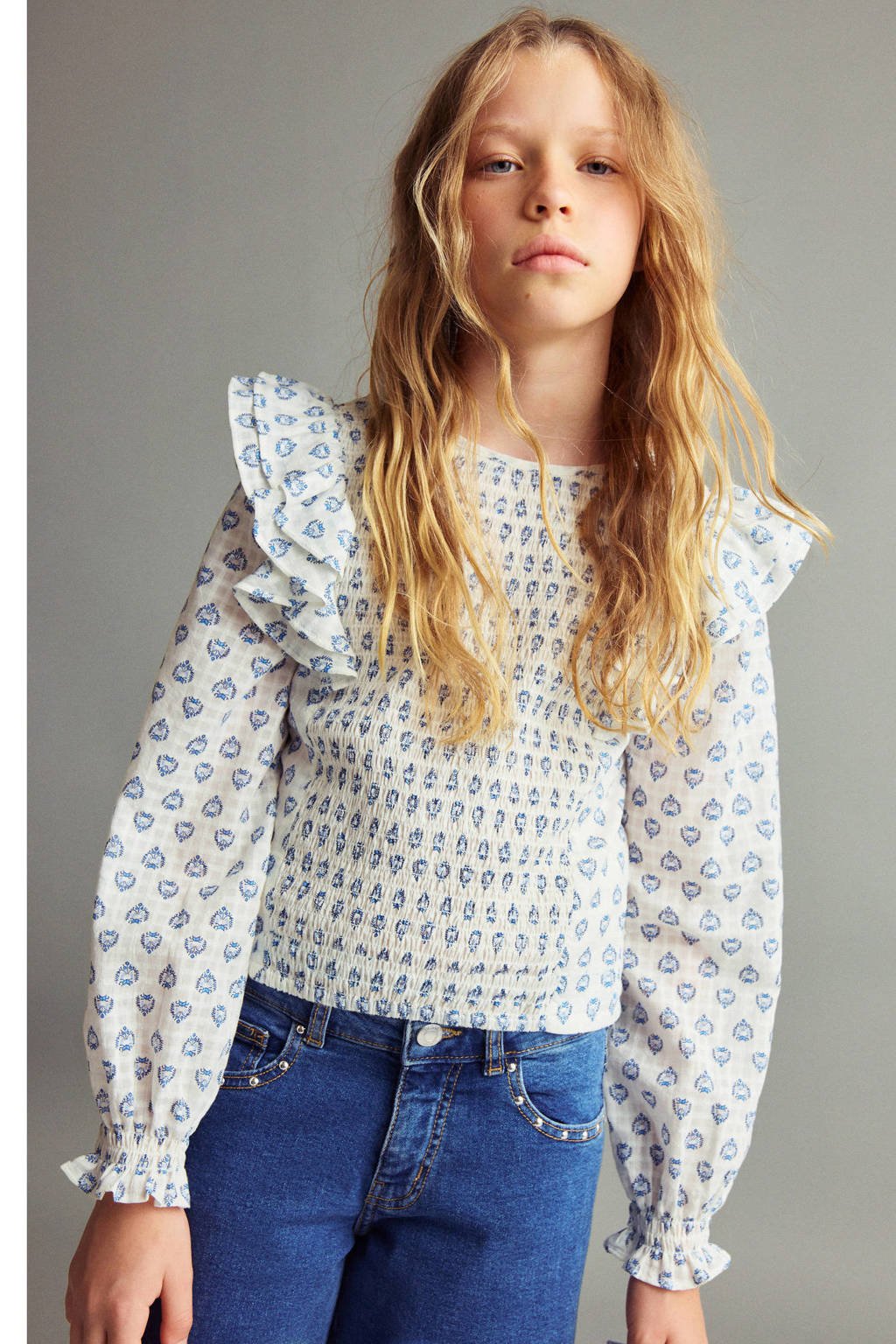 Mango Kids blousetop wit