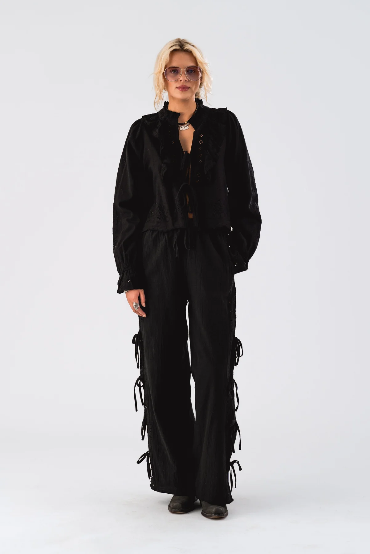Lollys Laundry Ritall Pants 99 black