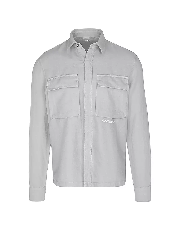 CP COMPANY Overshirt hellgrau