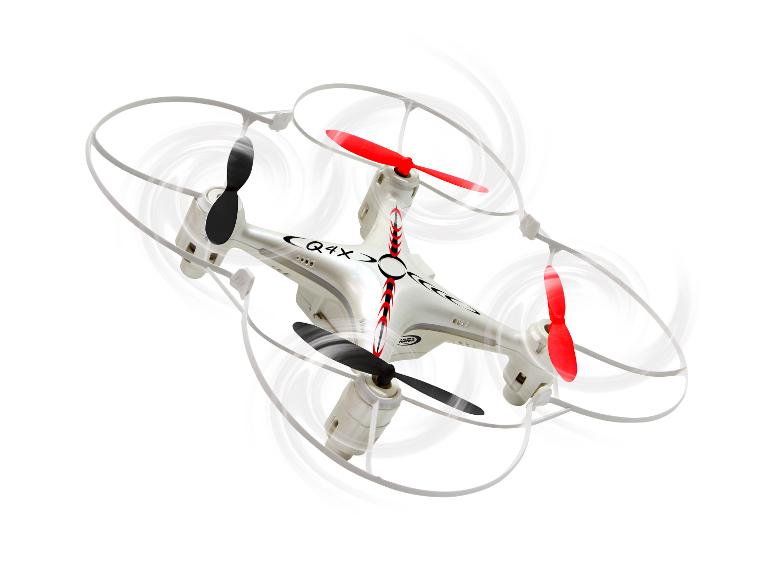 Bestuurbare helikopter of quadcopter