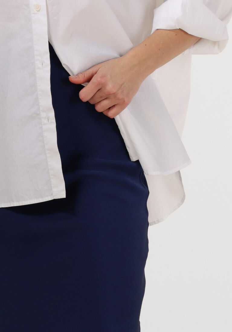 donkerblauwe bruuns bazaar maxirok joanelle skirt