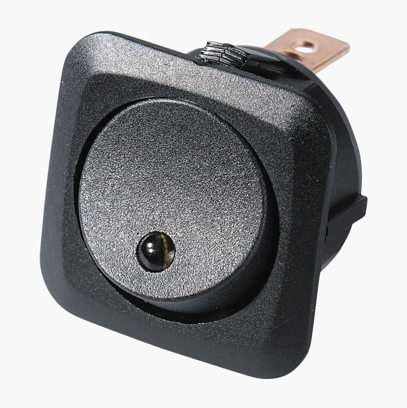 Strømbryter, kontrollampe, 12 V, 25 A