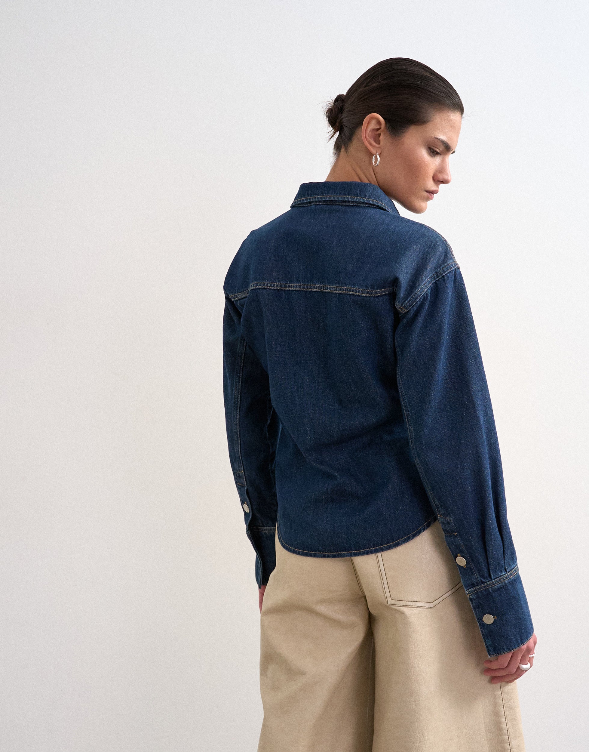 TSSANNE Denim overhemd