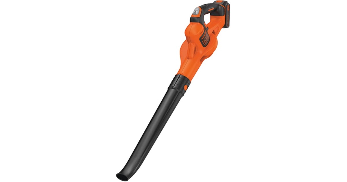 BLACK+DECKERAccu bladblazer GWC1820PC  (Zwart/oranje, Accu inbegrepen)