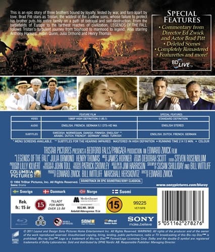 Legends of the Fall (Blu-ray)