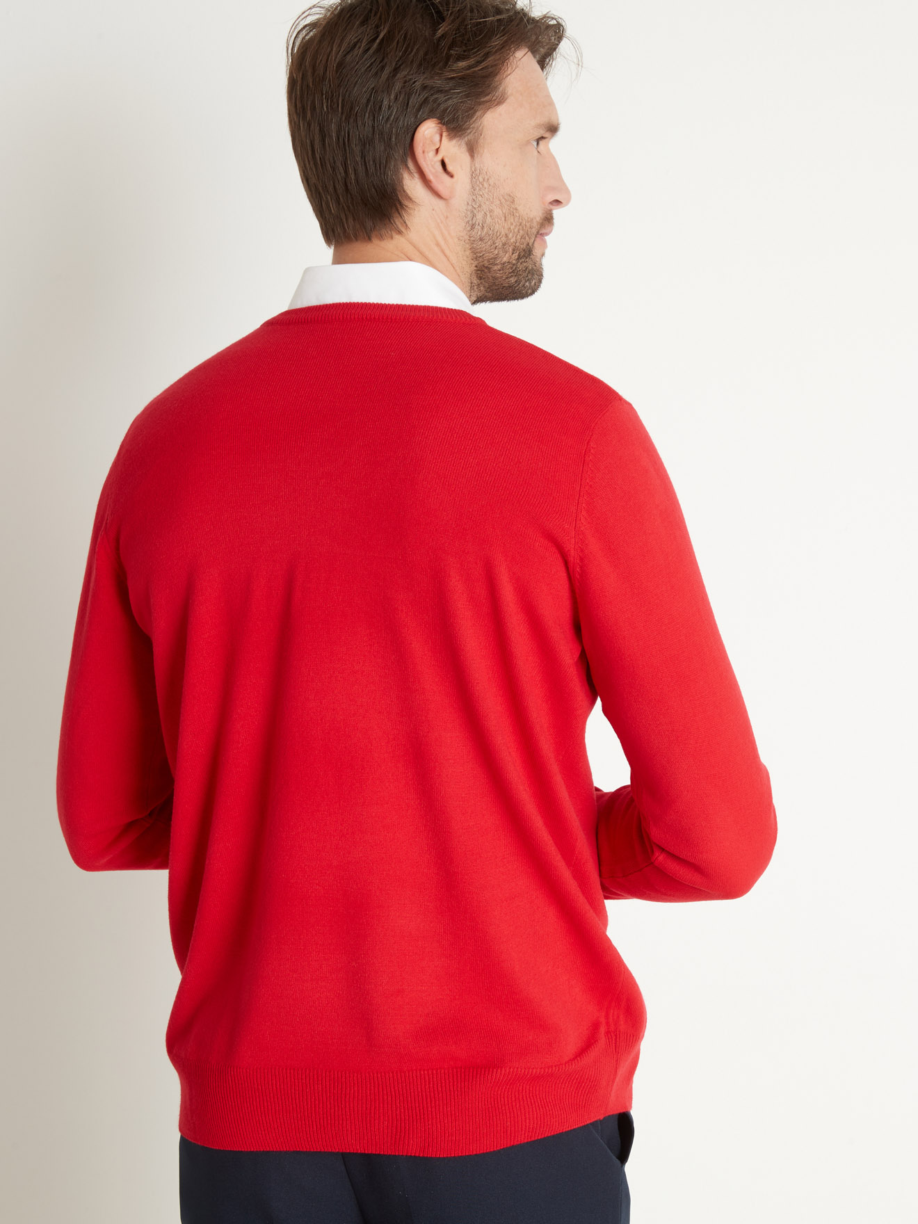 Pull encolure ronde 100% acrylique