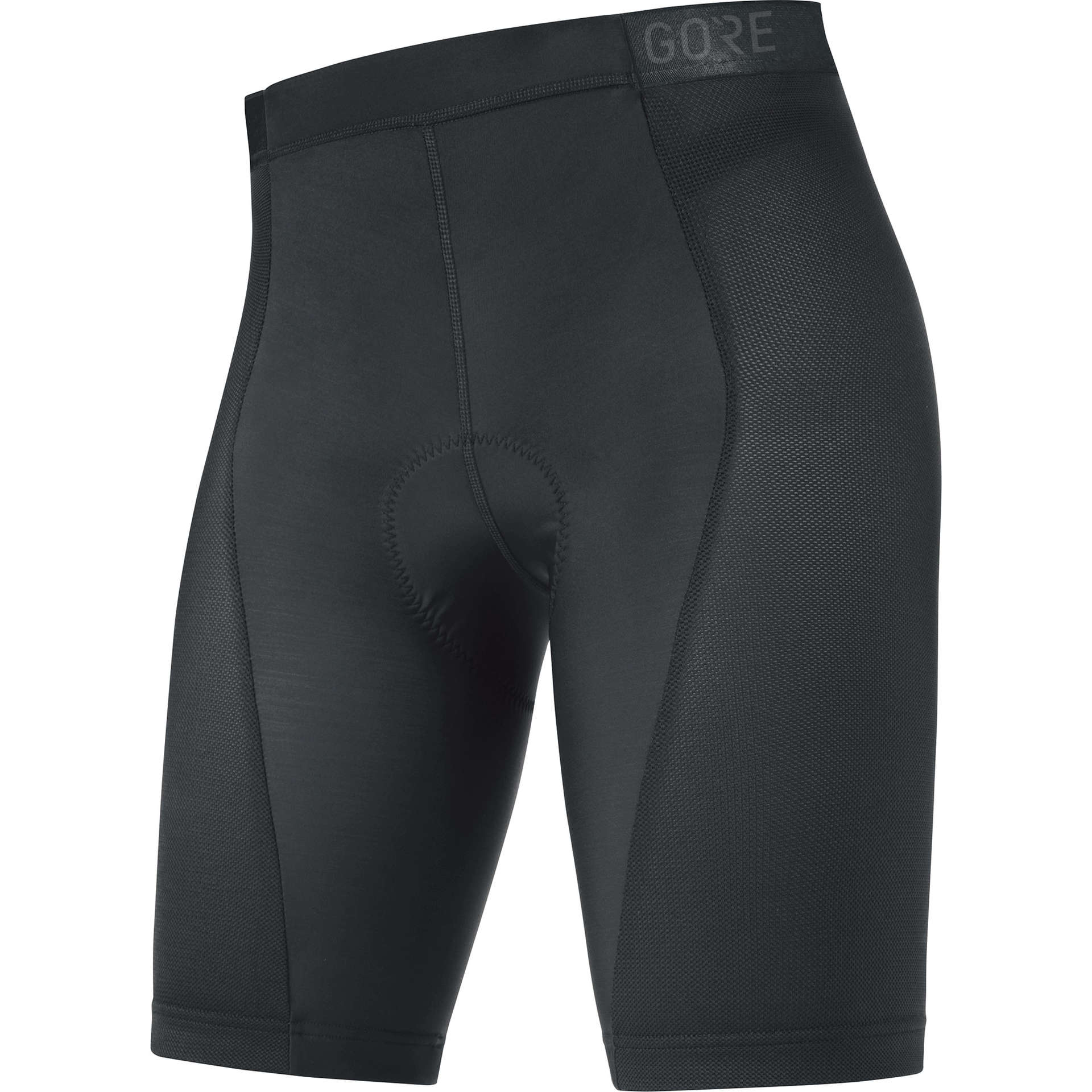 GORE Wear C5 Liner Fietsbroek Kort Zwart Dames