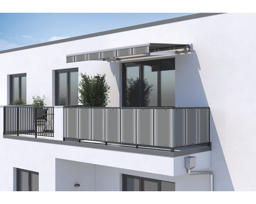 SOLUNA balkonbekleding H:75 cm Design A131 (per meter verkocht)