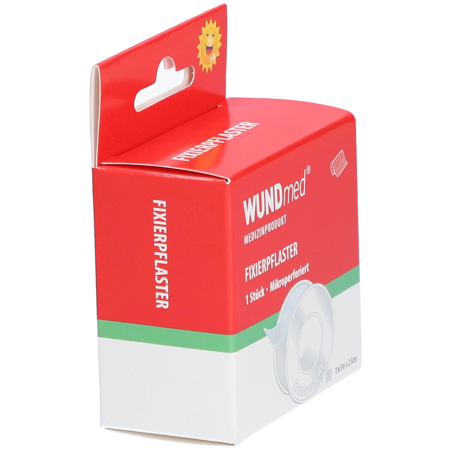 WUNDmed® Fixierpflaster 5 m x 2,5 cm
