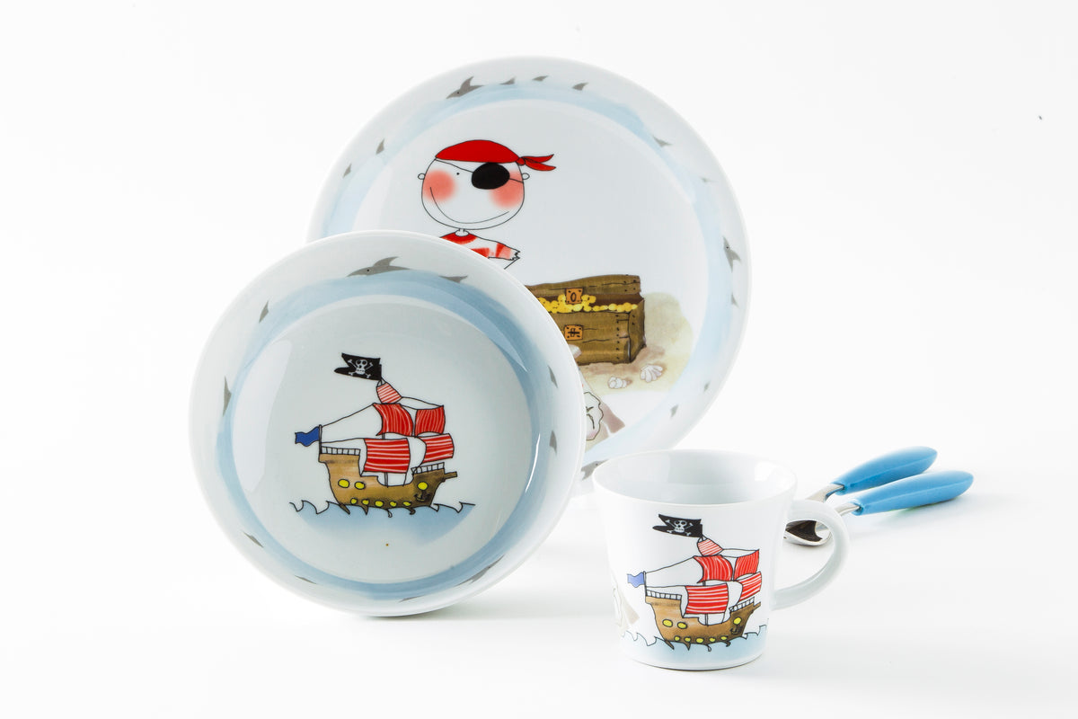 KAHLA Kids Kinderset 3tlg. Schatzpirat