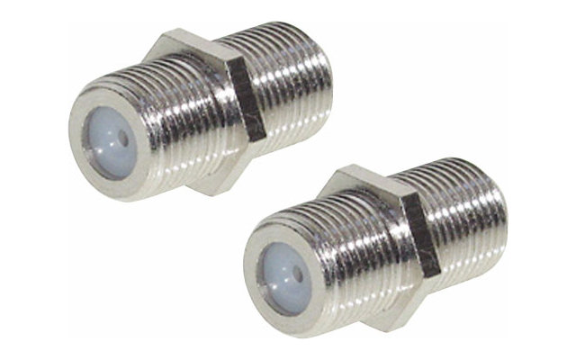 Berger Kabelverbinder F-Buchse/F-Buchse 2er Set