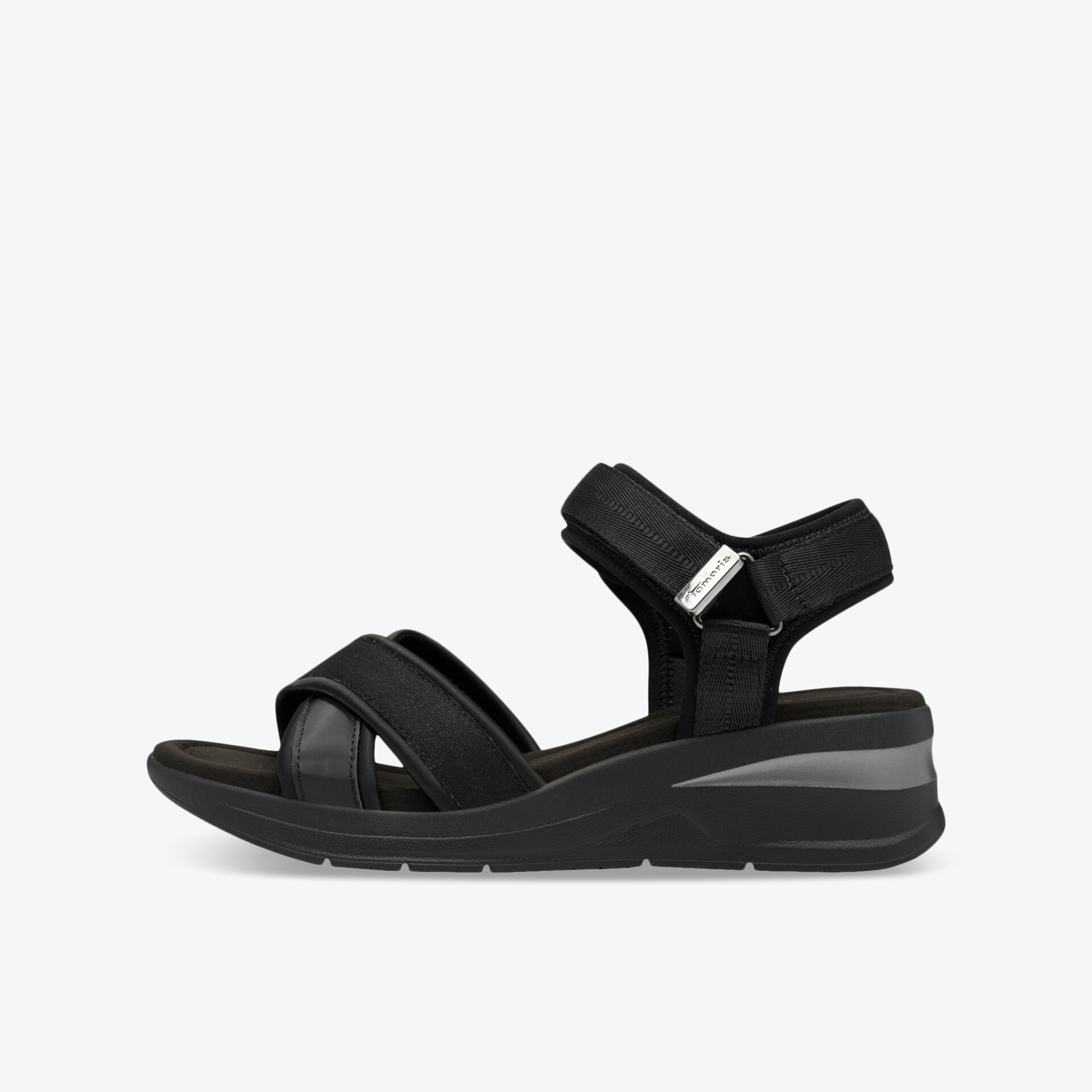 Tamaris Damen Sandalen schwarz