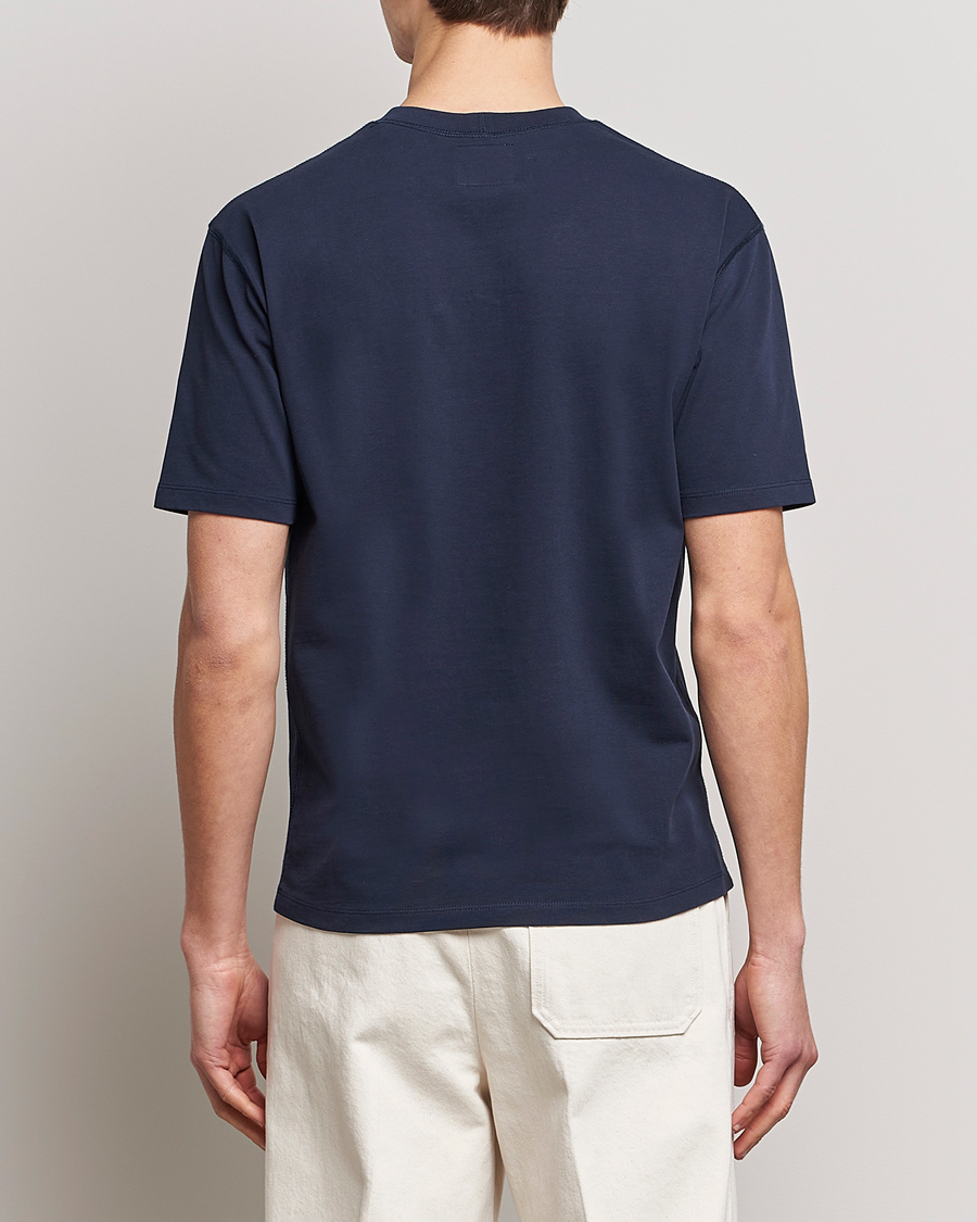 Drake's Short Sleeve Hiking T-Shirt Navy