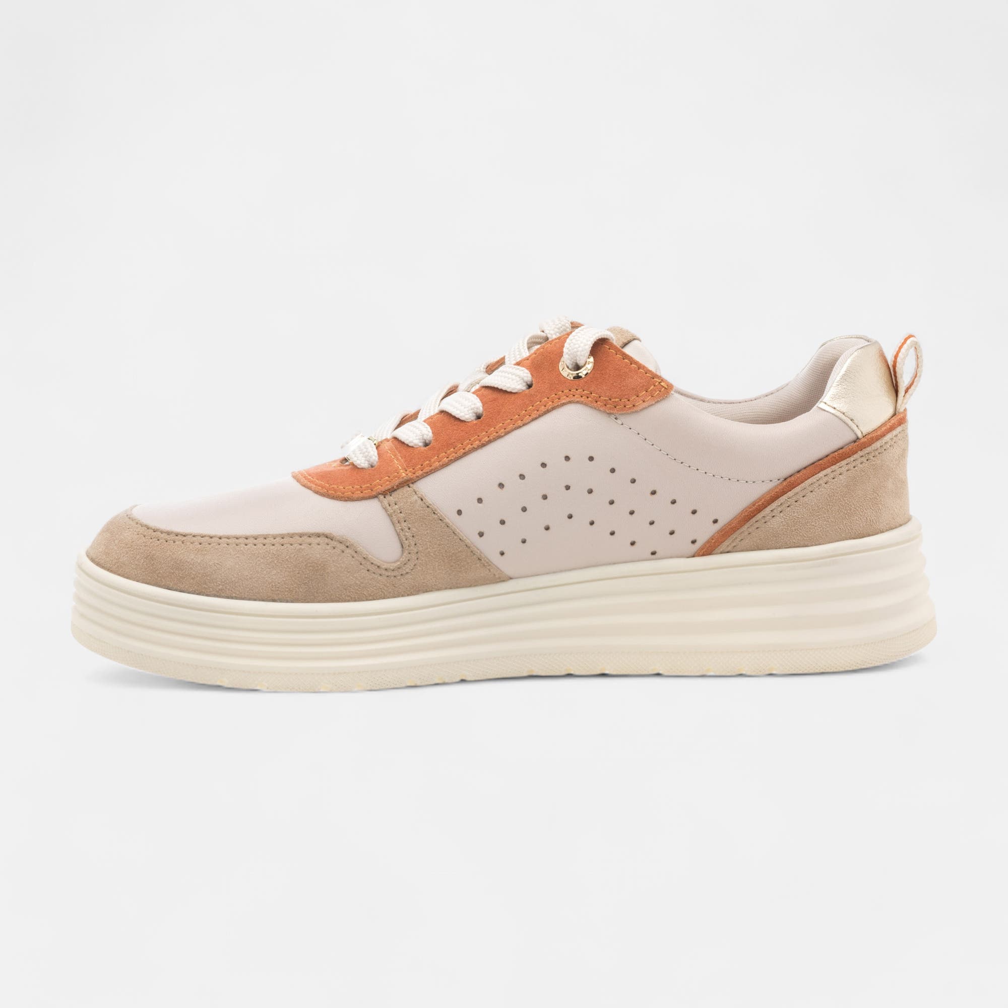Baskets basses Femme taupe