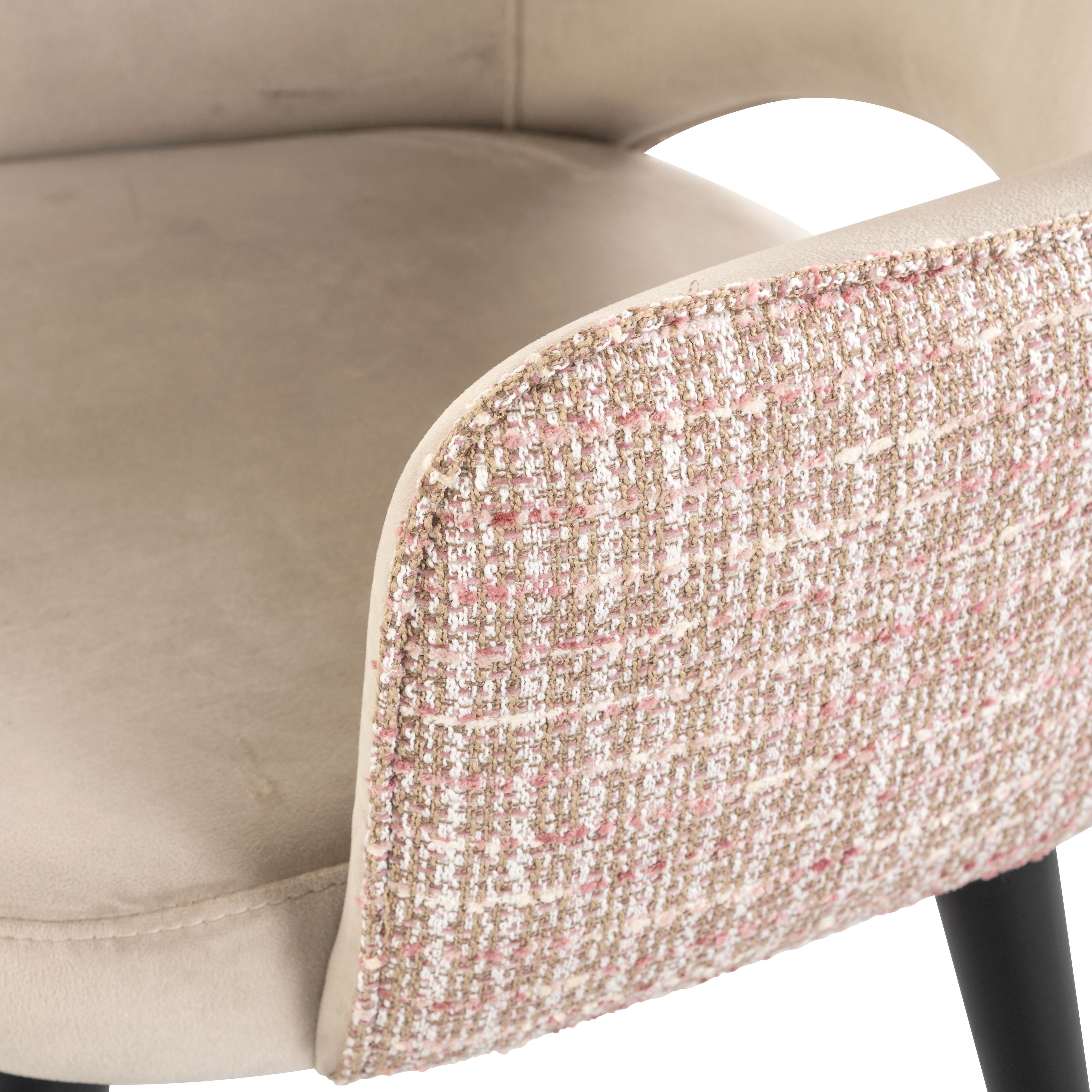 Eetkamerstoel S4483 Trendy Rose Giovanna B60 x D64 x H85 cm