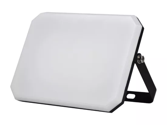 Projecteur LED Noir 230V 30W 4000K Couvercle Laiteux 3000lm 140x100x25,7 mm