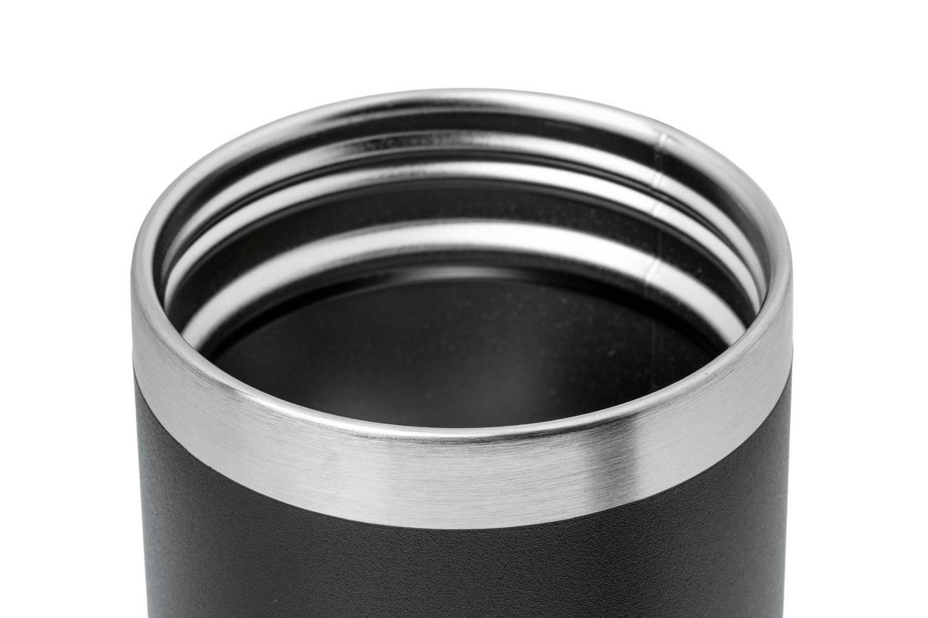 Yeti Rambler Bottle 18oz Chug Cap, Black, thermosfles met drinkdop, 532 ml