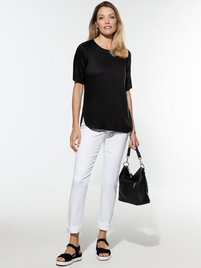 T-Shirt-Bluse Sommerleicht