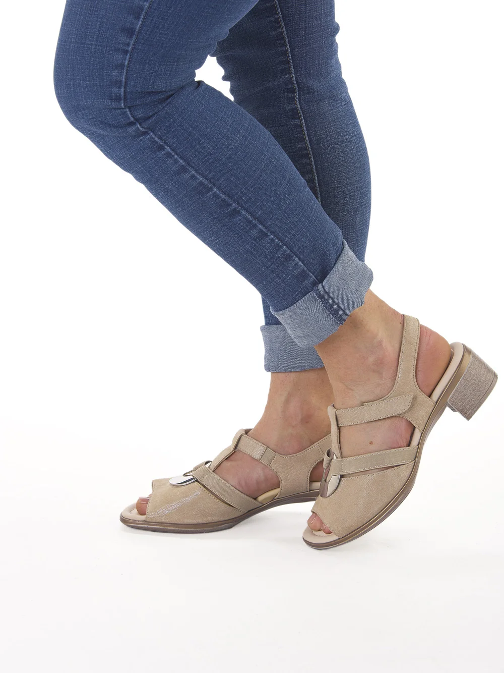 Sandalette Lugano sand