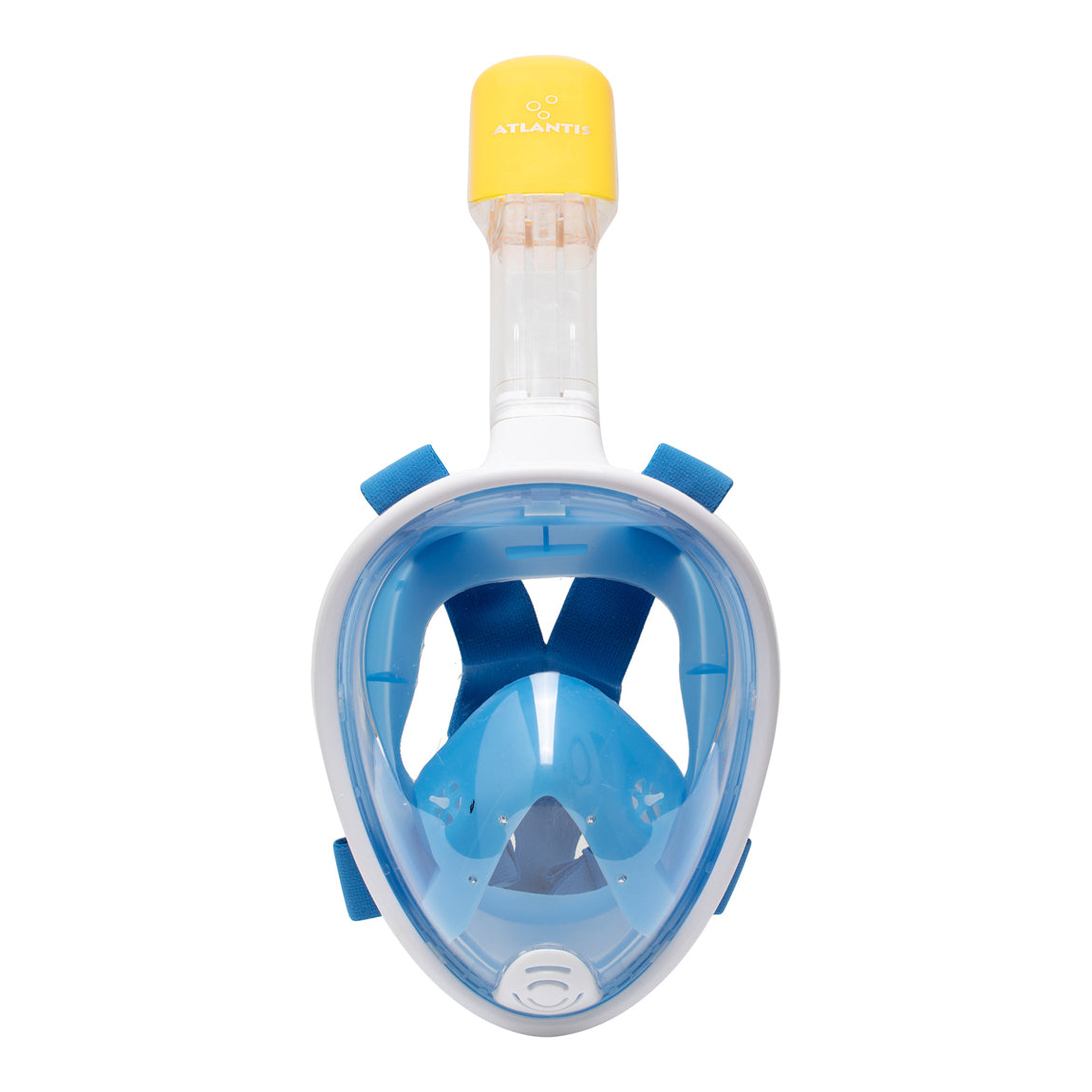 Atlantis Full Face Mask Kids Snorkelmasker - White
