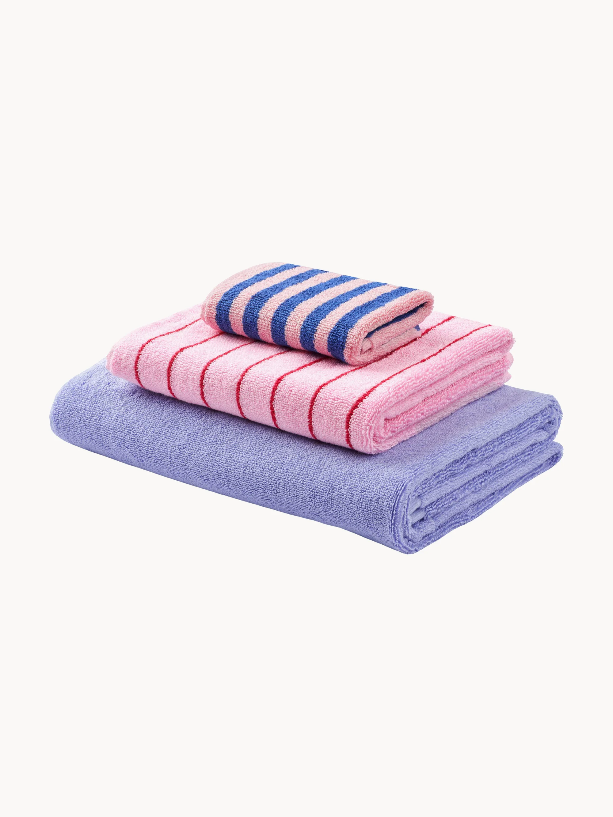 Katoenen handdoeken Holiday Bundles, 3-delig