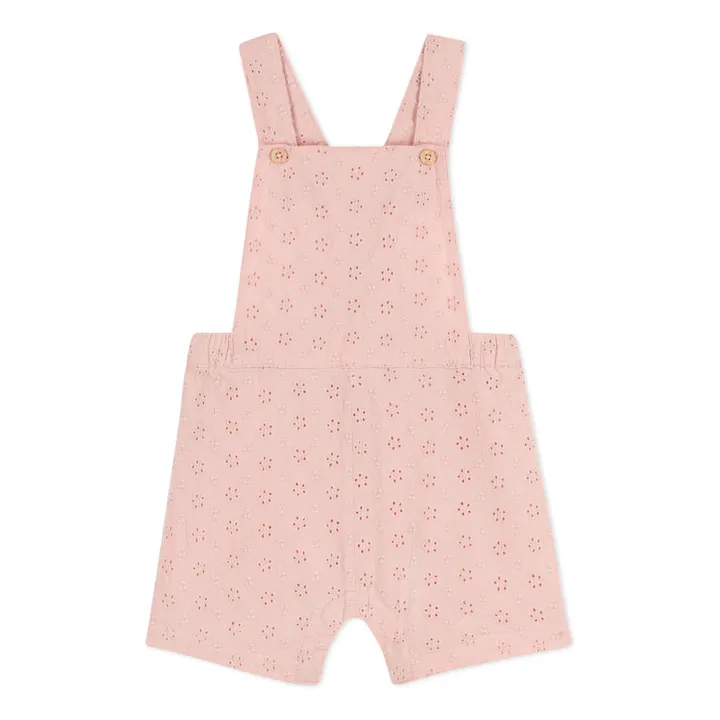 Petit Bateau Salopette Courte Broderie Anglaise | Rose