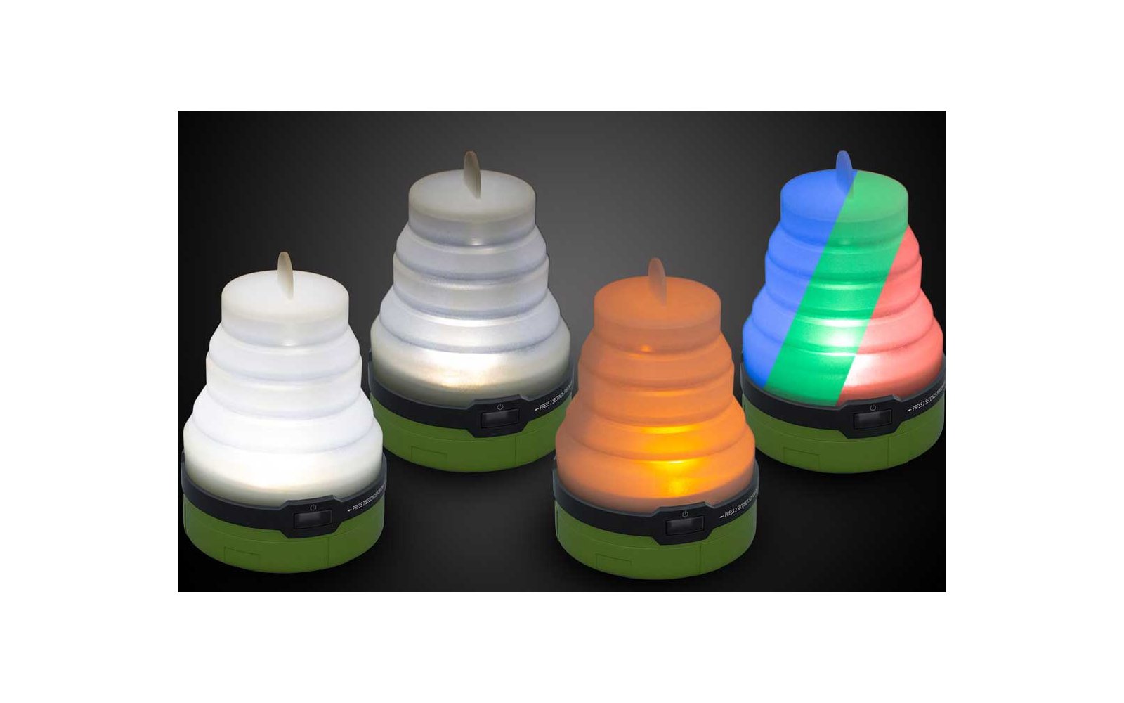 Goobay LED-Campingleuchte, 3-in-1, faltbar