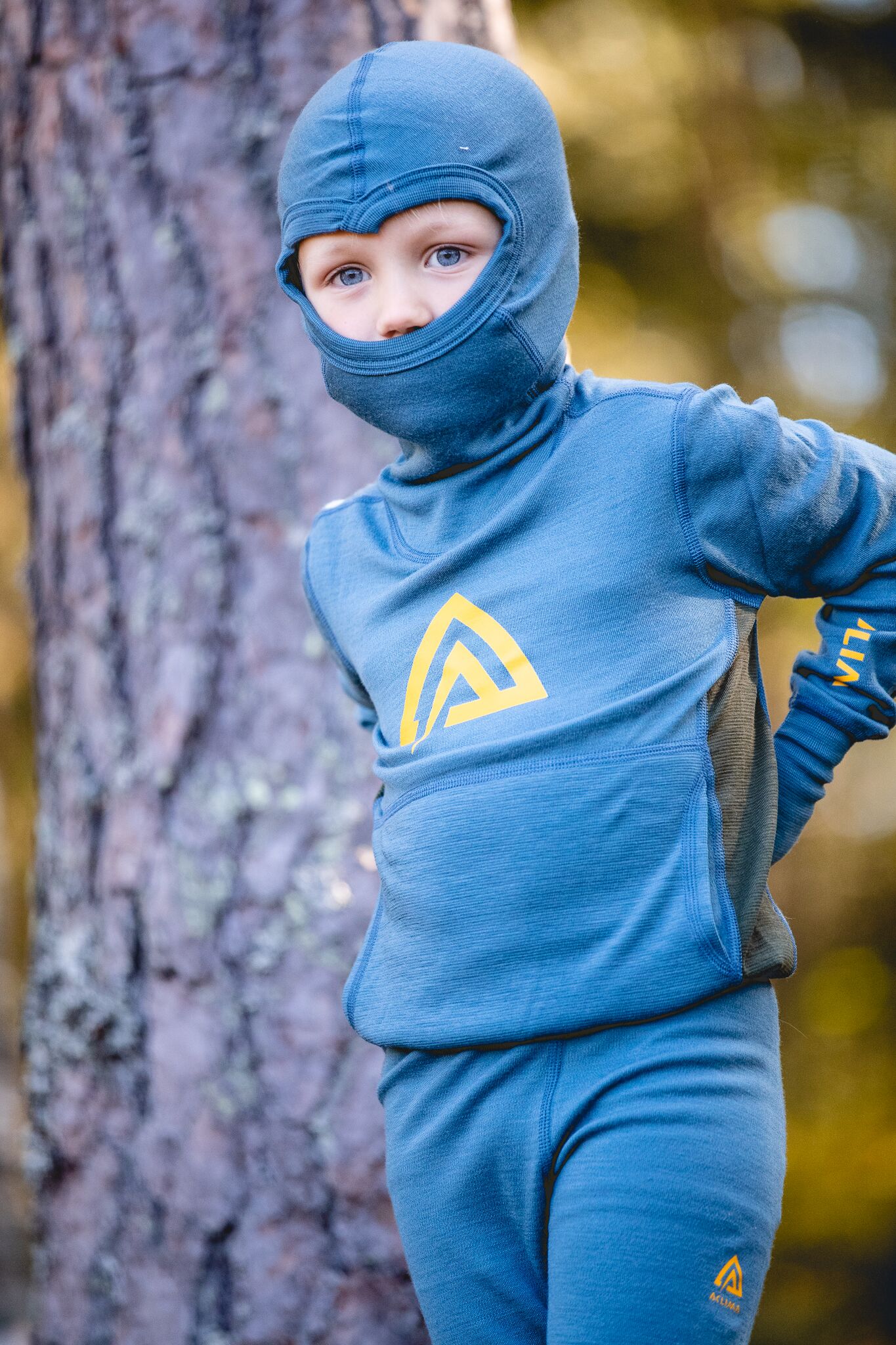 Aclima WarmWool Hood Sweater, Barn<br>ACLIMAS ABSOLUTTE BESTSELGERE!