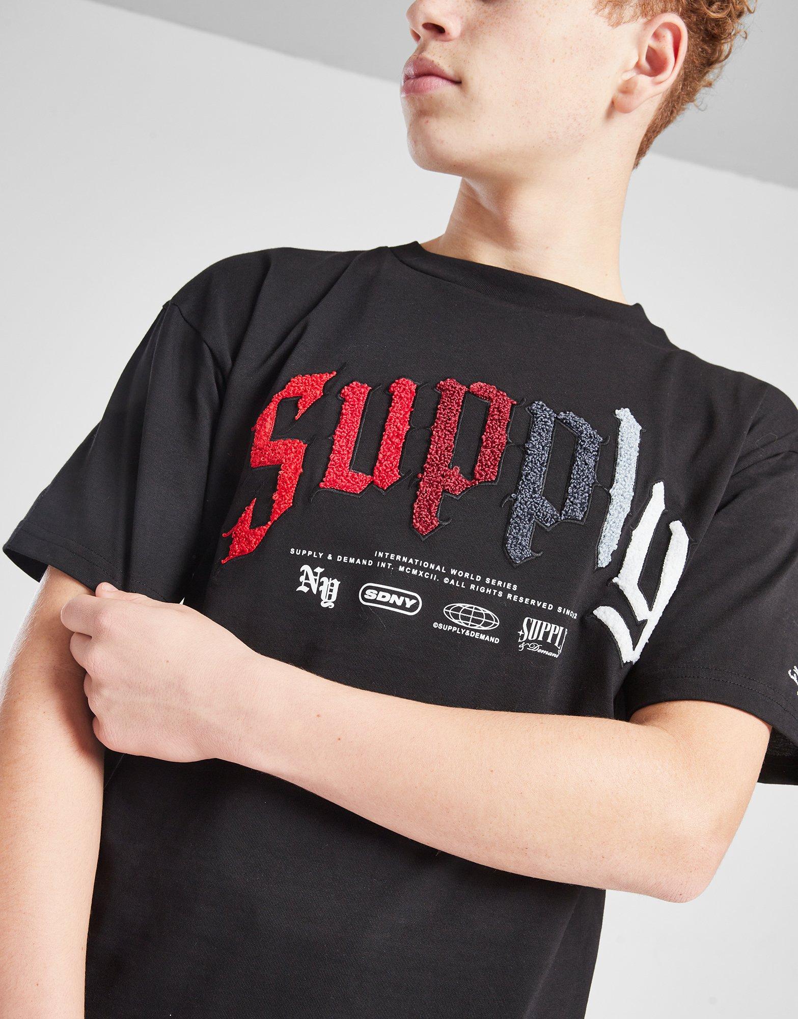 Supply & Demand T-shirt Bianco Junior