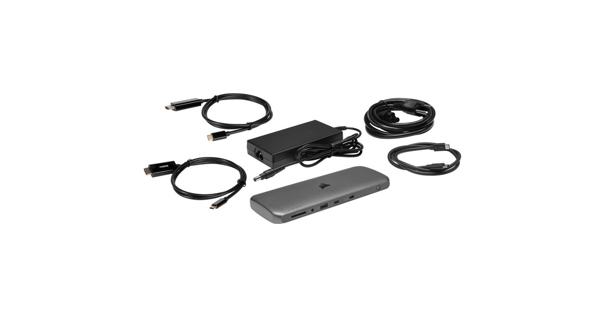 CorsairTBT200 Thunderbolt 4 Dock dockingstation  (Zilver)