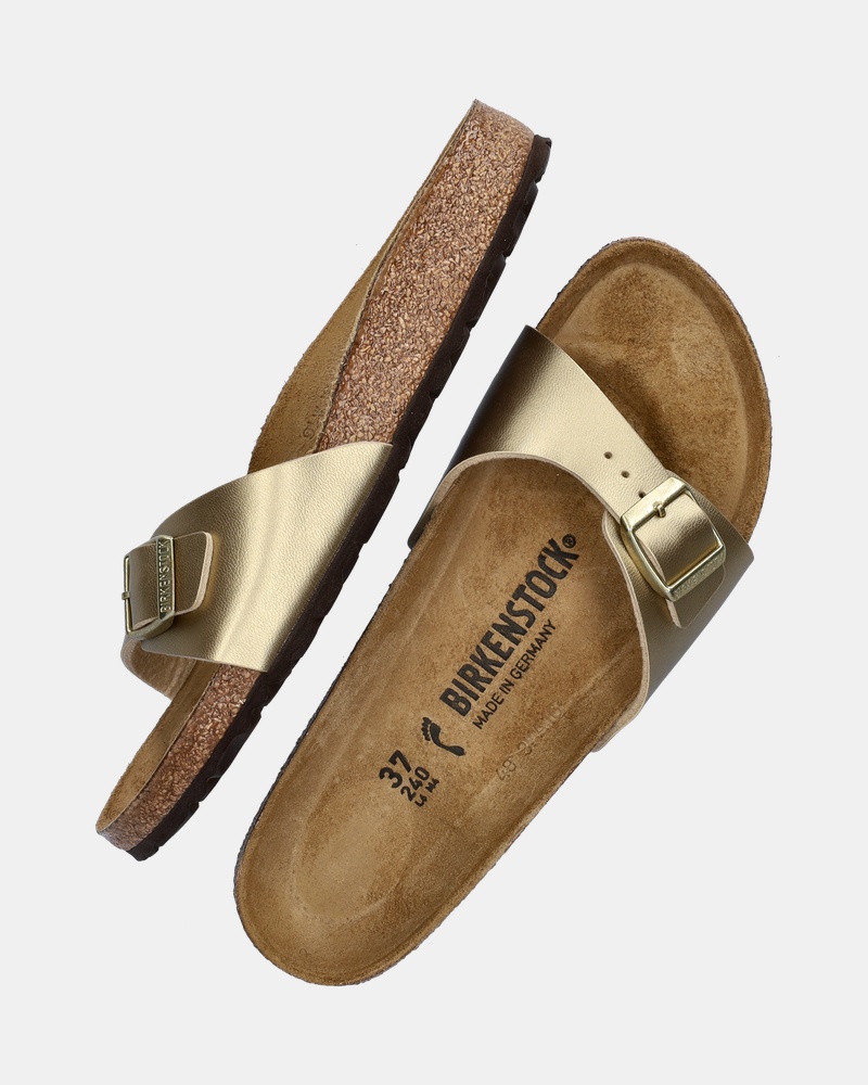 Birkenstock Madrid Gold Sandalen  - goud