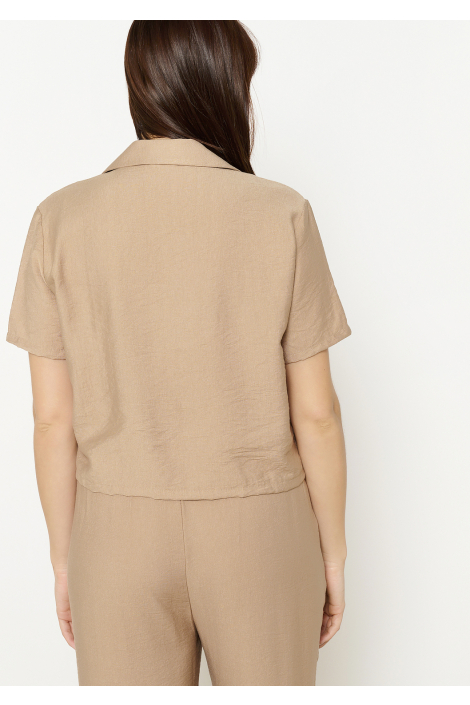 LolaLiza bruine dames blouse