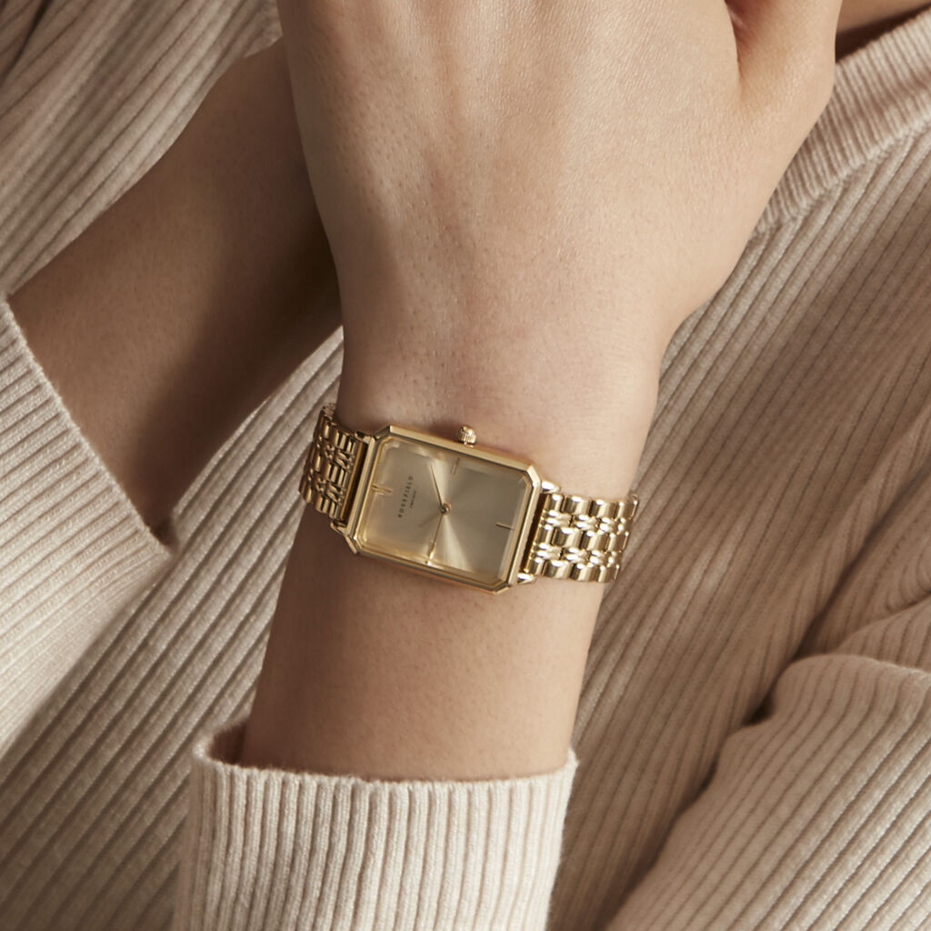 Montre Rosefield Octagon Champagne