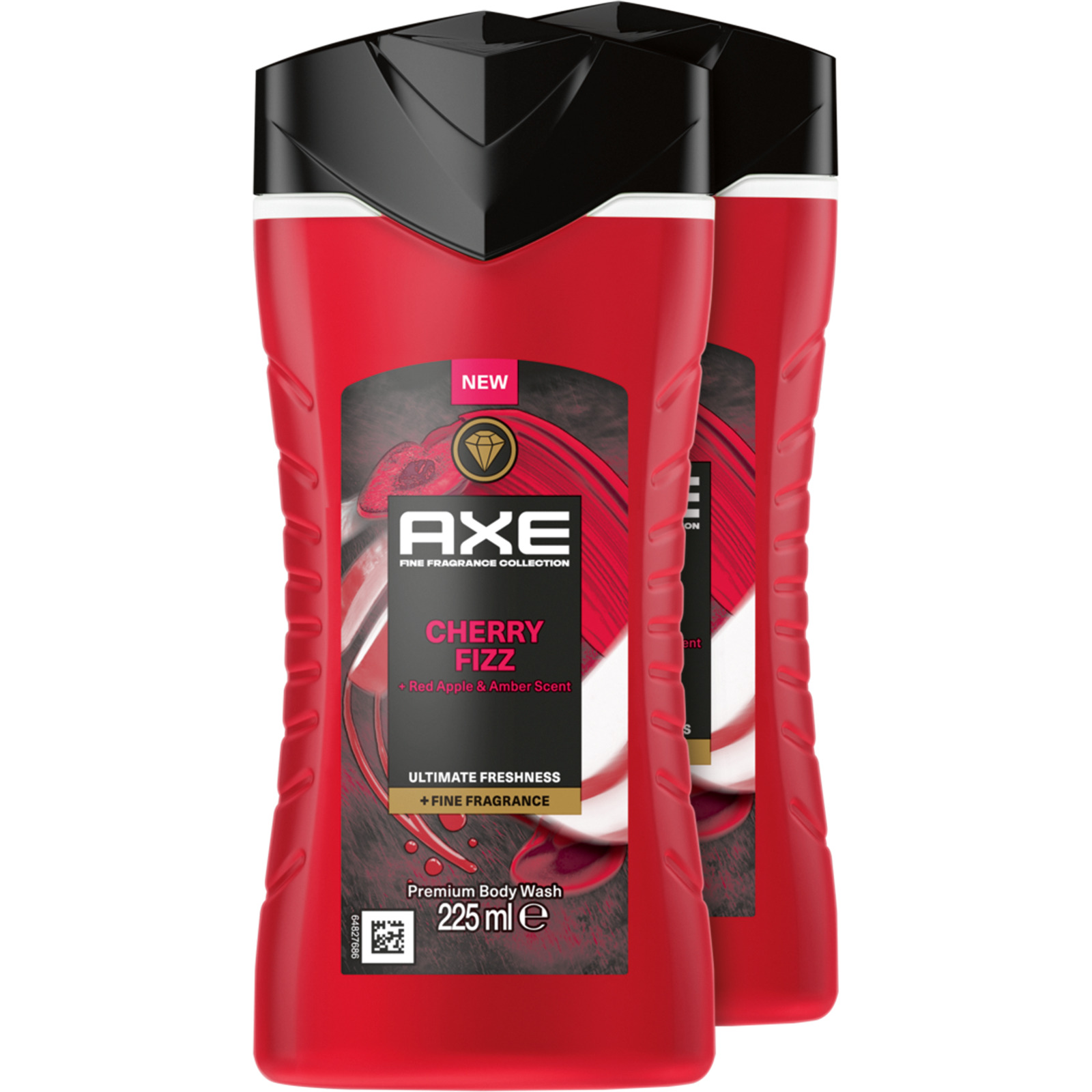 Axe Duschgel Premium Cherry Fizz 3 x 225 ml