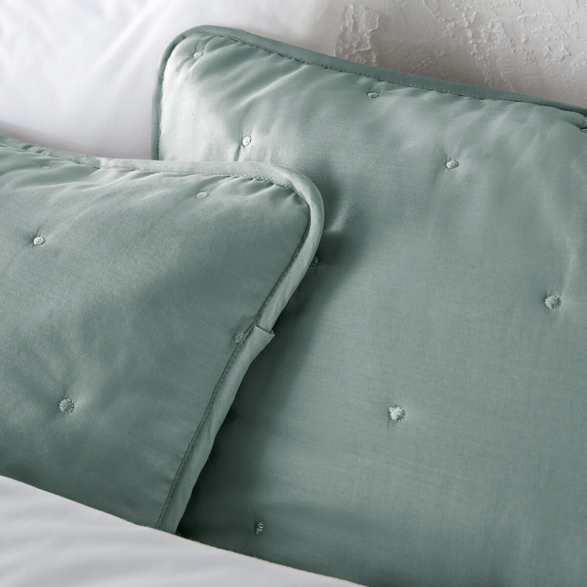 LA REDOUTE INTERIEURS<br>Colcha acolchoada e bordada, Aéri