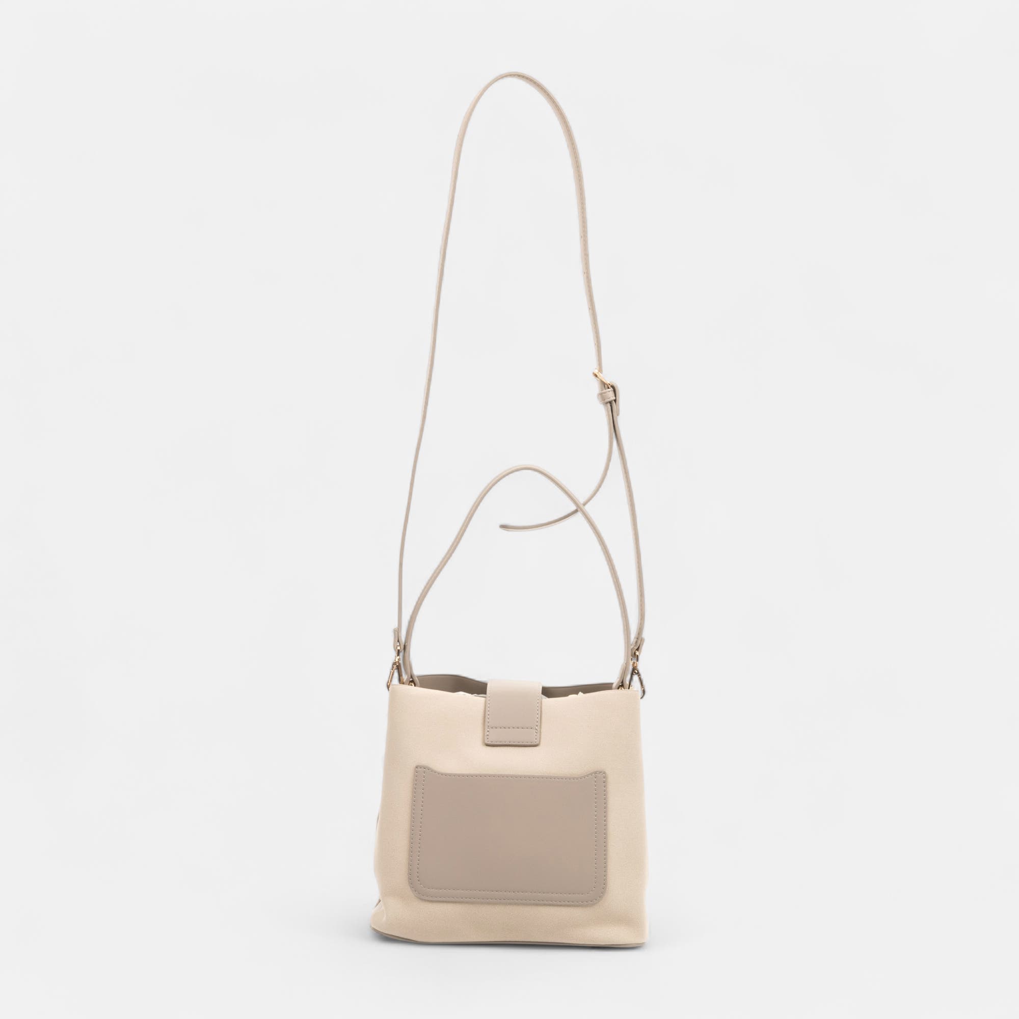 Sac à main beige