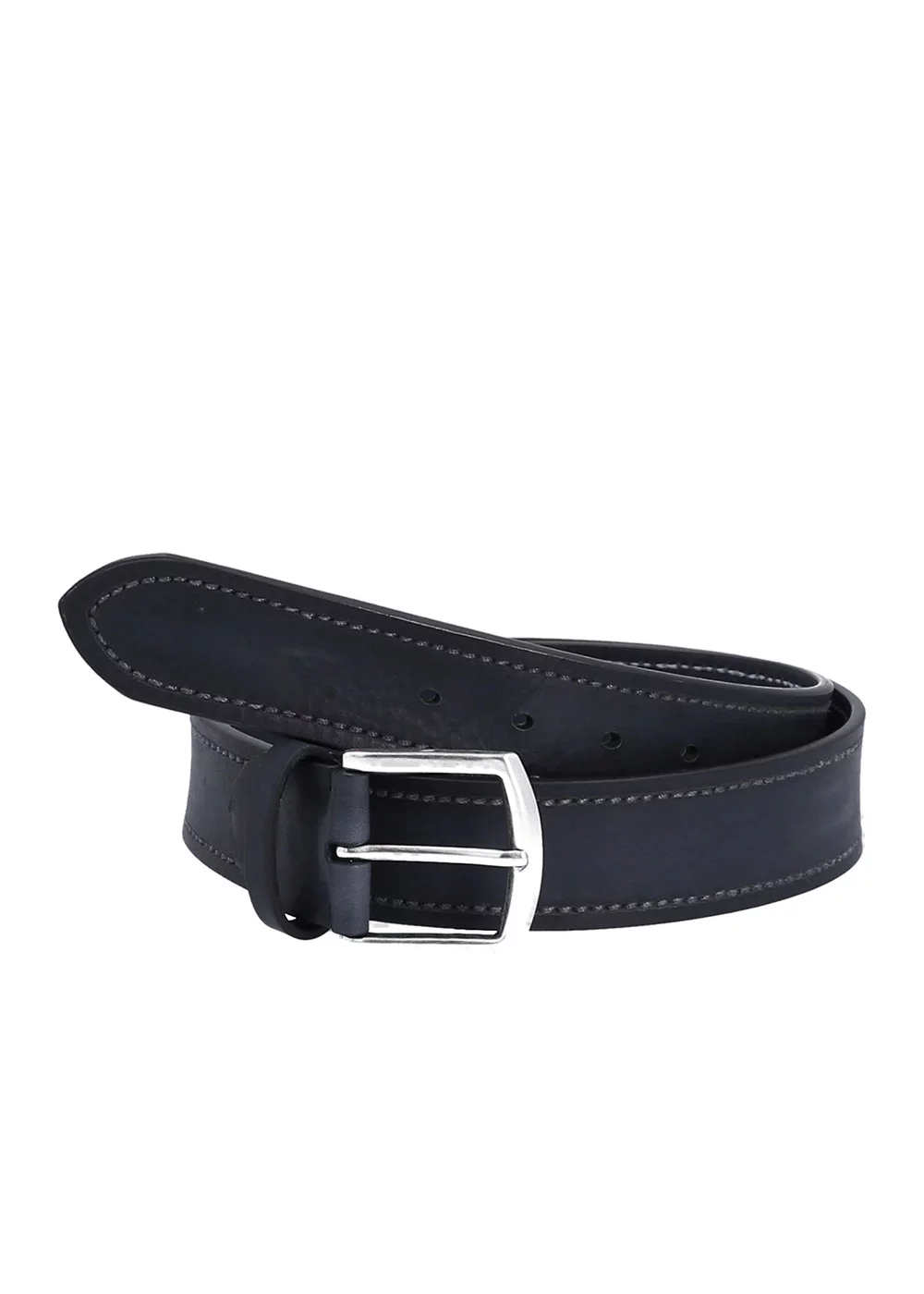 CEINTURE RIVERSIDE CUIR PATINE MARINE