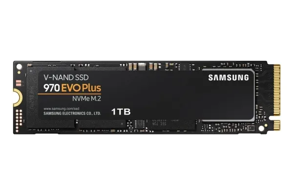 Samsung 970 EVO Plus MZ-V7S1T0BW - SSD - krypteret - 1 TB - intern - M.2 2280 - PCIe 3.0 x4 (NVMe) - buffer: 1 GB - 256-bit AES - TCG Opal Encryption