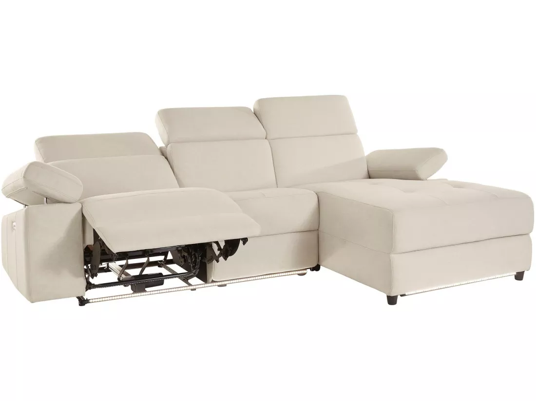 Canapé méridienne Rayland 3S R électrique