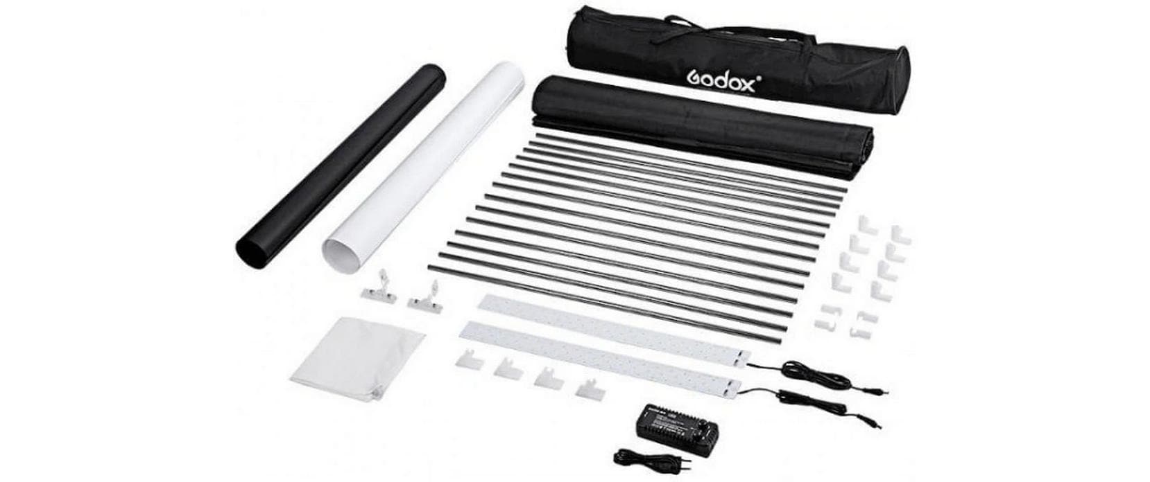 Aufnahmebox LSD60 Tragbares LED-MinistudioTragbares LED-Fotostudiozelt mit hoher Farbtreü