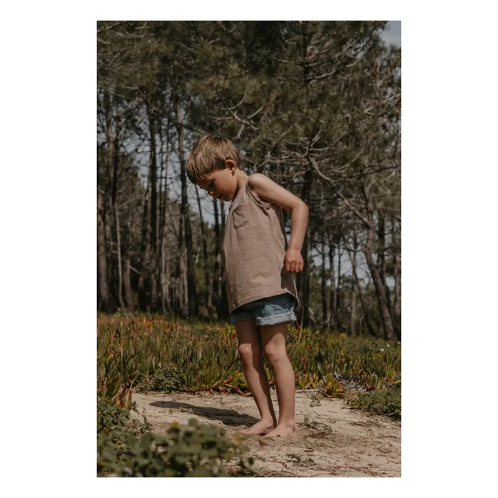 The Simple Folk Débardeur Coton Bio | Beige